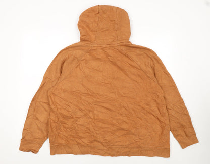 Nike Women's Brown Pullover Hoodie 1X Relaxed Fit
