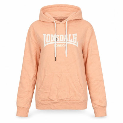 Lonsdale London Women's Peach Pullover Hoodie Size 8