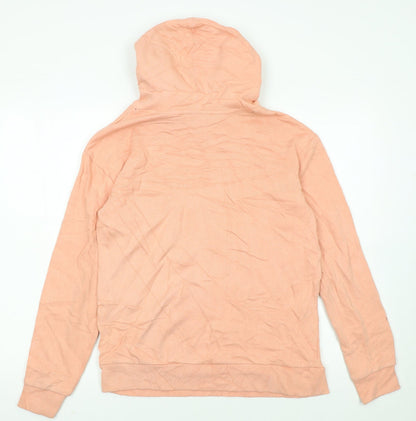 Lonsdale London Women's Peach Pullover Hoodie Size 8