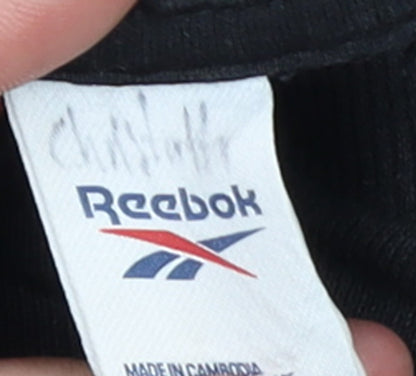 Reebok Men’s Black XL Crew Neck Graphic Sweatshirt Kung Fu Panda