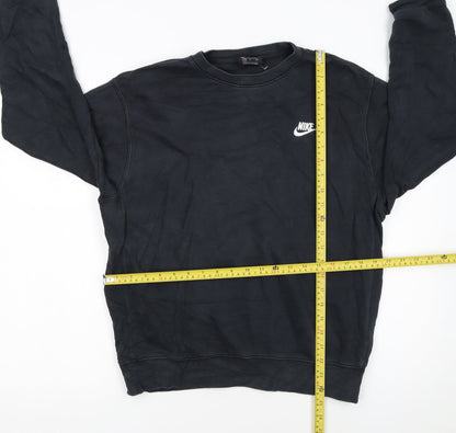 Nike Men's Black Small Pullover Crew Neck Sweatshirt
