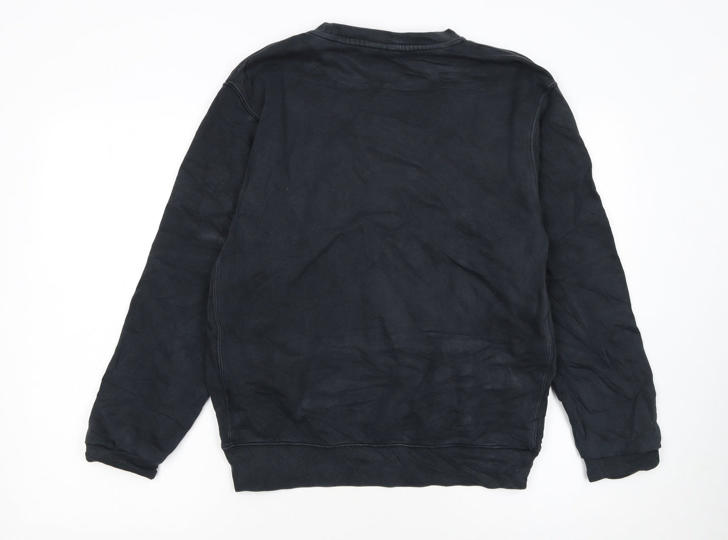 Nike Men's Black Small Pullover Crew Neck Sweatshirt