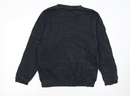Nike Men's Black Small Pullover Crew Neck Sweatshirt