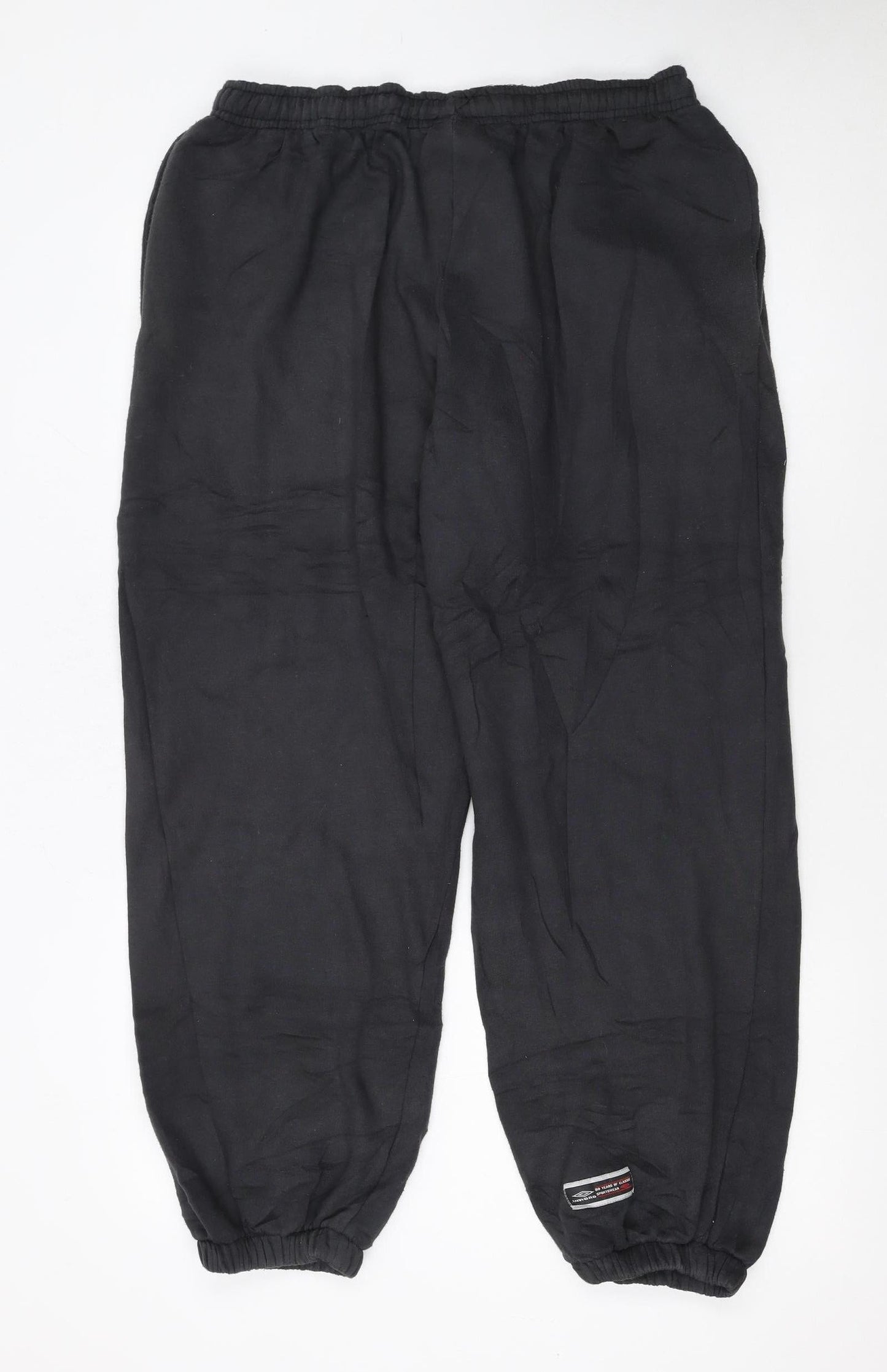 Umbro Men’s Black XL Sweatpants Casual Elastic Waist Trousers