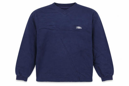 Umbro Men's Blue V-Neck Pullover Sweatshirt Size M Regular Fit