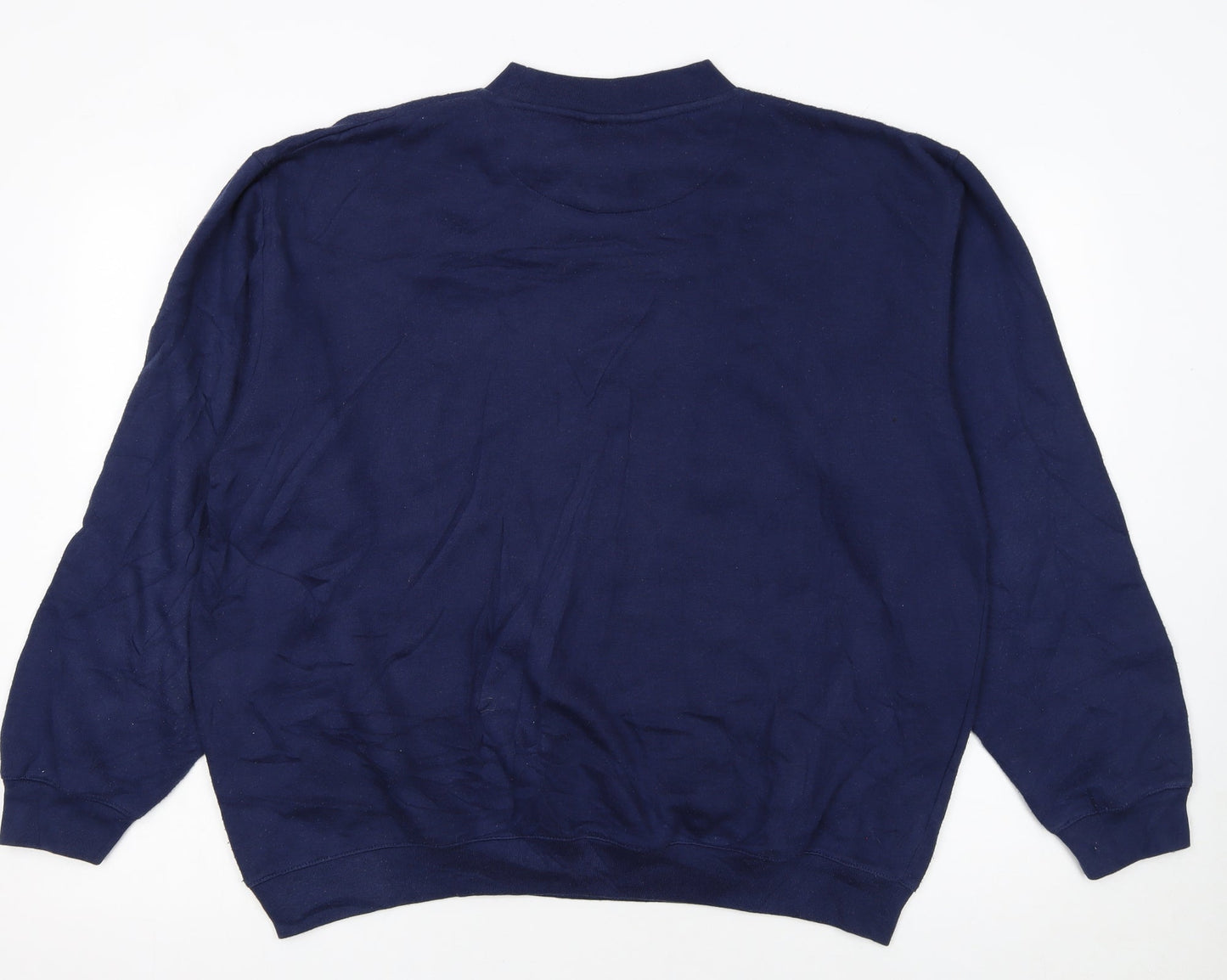Umbro Men's Blue Large Crew Neck Pullover Sweatshirt