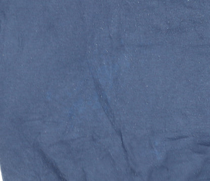 Umbro Men's Blue Large Crew Neck Pullover Sweatshirt