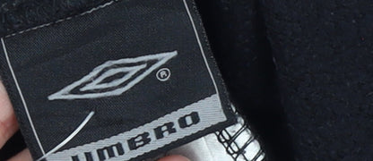 Umbro Men's Black Sweatpants M Regular Fit Fleece Trousers