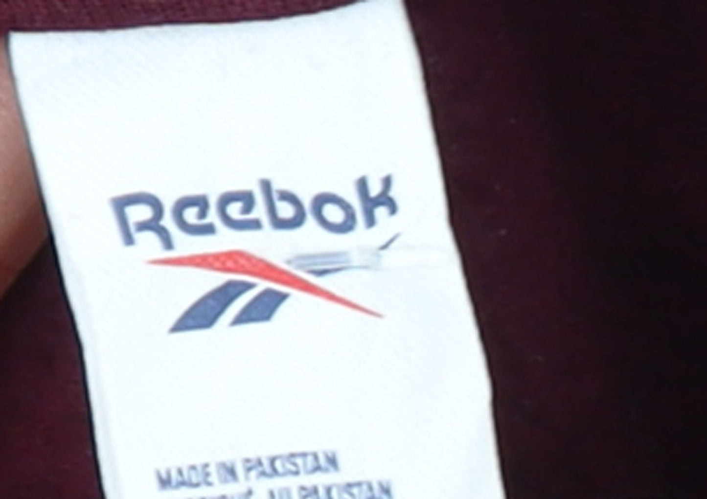 Reebok Womens Burgundy XS 1/4 Zip Pullover Hoodie Sweatshirt