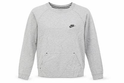 Nike Women's Grey Small Crew Neck Pullover Sweatshirt