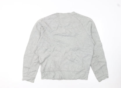 Nike Women's Grey Small Crew Neck Pullover Sweatshirt