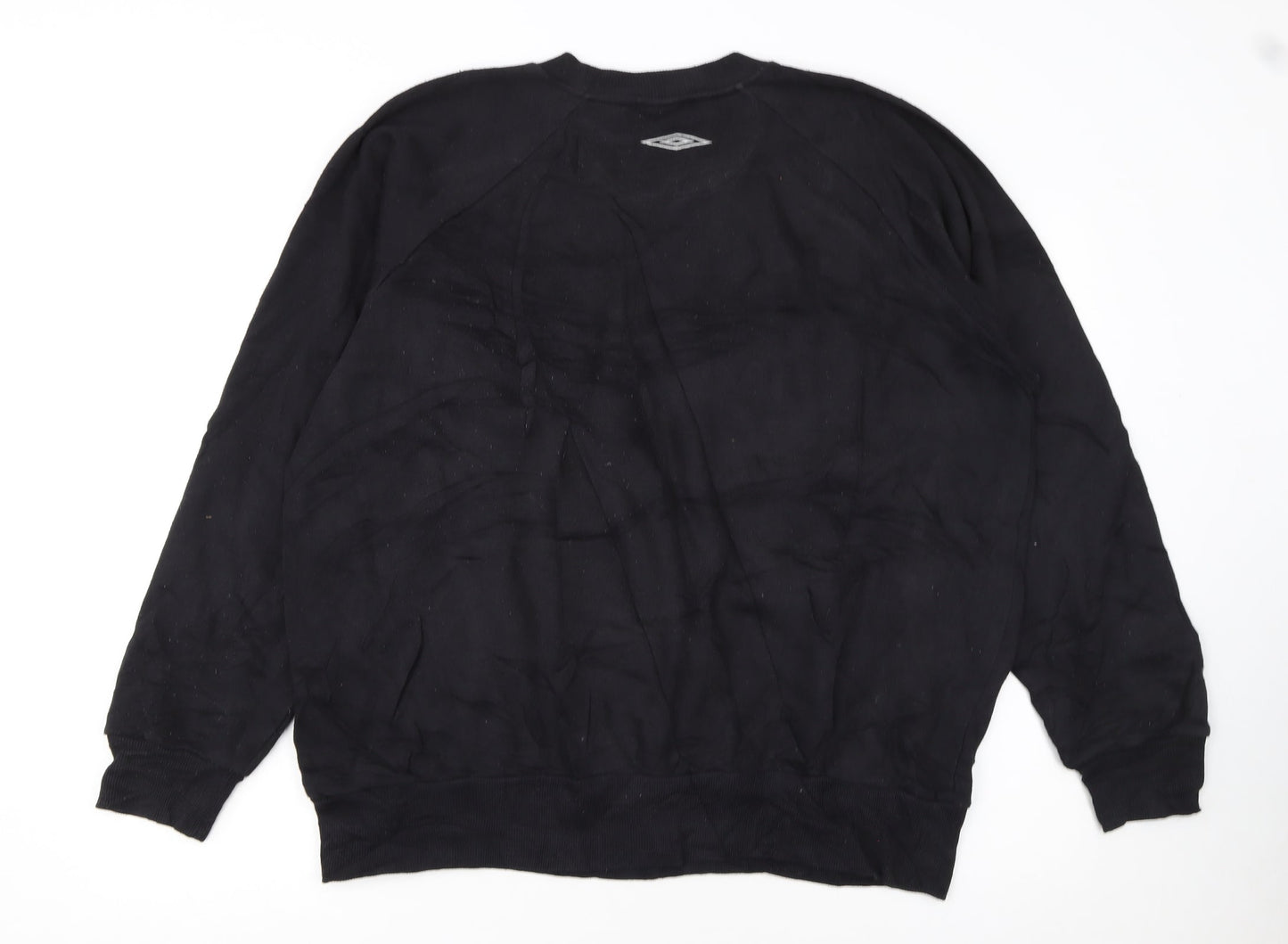 Umbro Men's Black XL Pullover Sweatshirt with Logo Sports Style