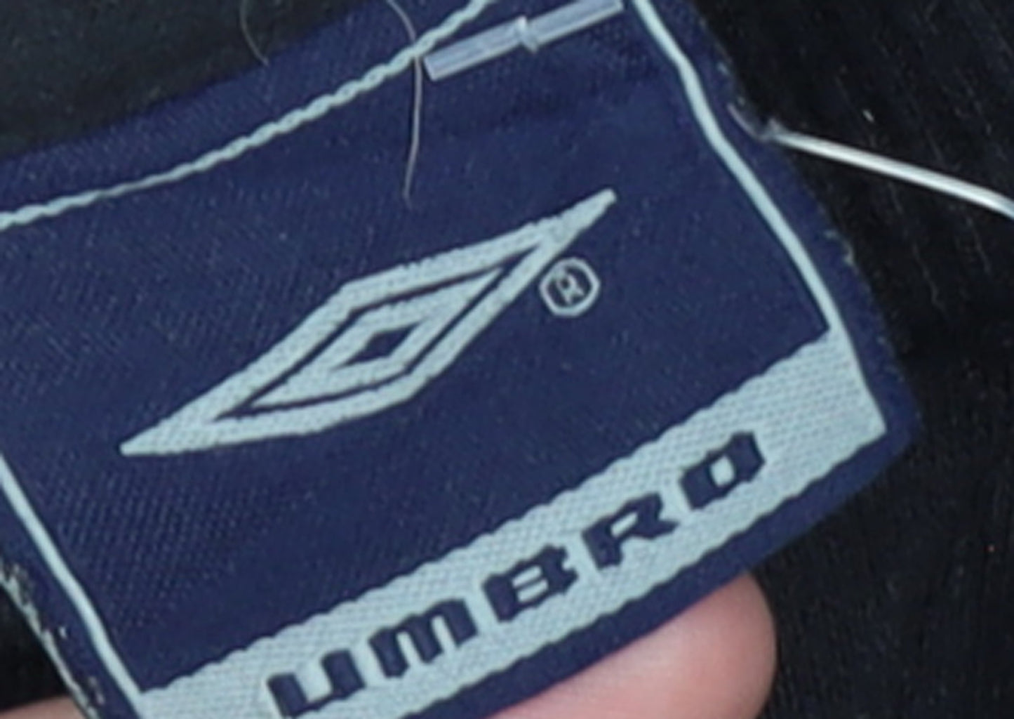 Umbro Men's Black XL Pullover Sweatshirt with Logo Sports Style