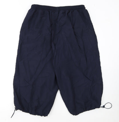 Umbro Men's Blue L Sweat Shorts Elastic Waist Sportswear