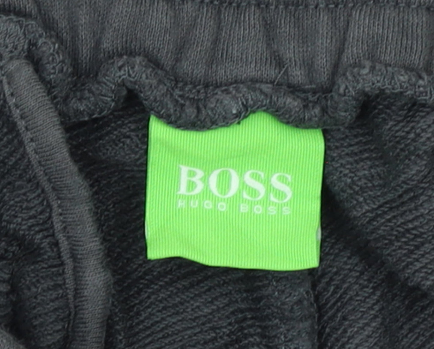 Hugo Boss Men's Black Jogger Trousers Size S Elastic Waist