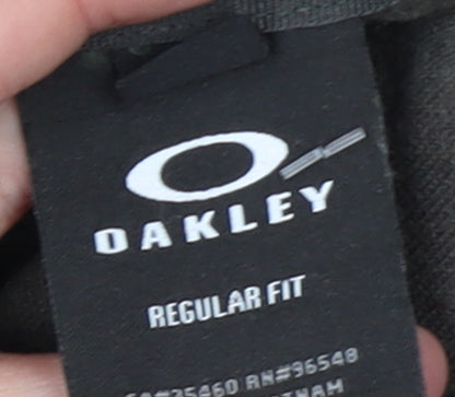 Oakley Men's Brown Pullover Hoodie M Regular Fit Cotton Blend
