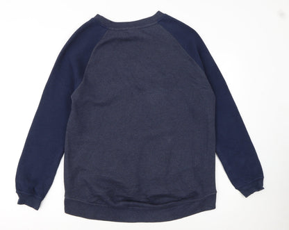 Nike Women’s Navy Blue Air Logo Pullover Sweatshirt Size M