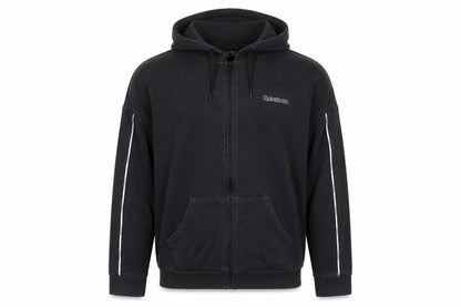 Reebok Men's Black Full Zip Hoodie M Sports Fleece Sweatshirt