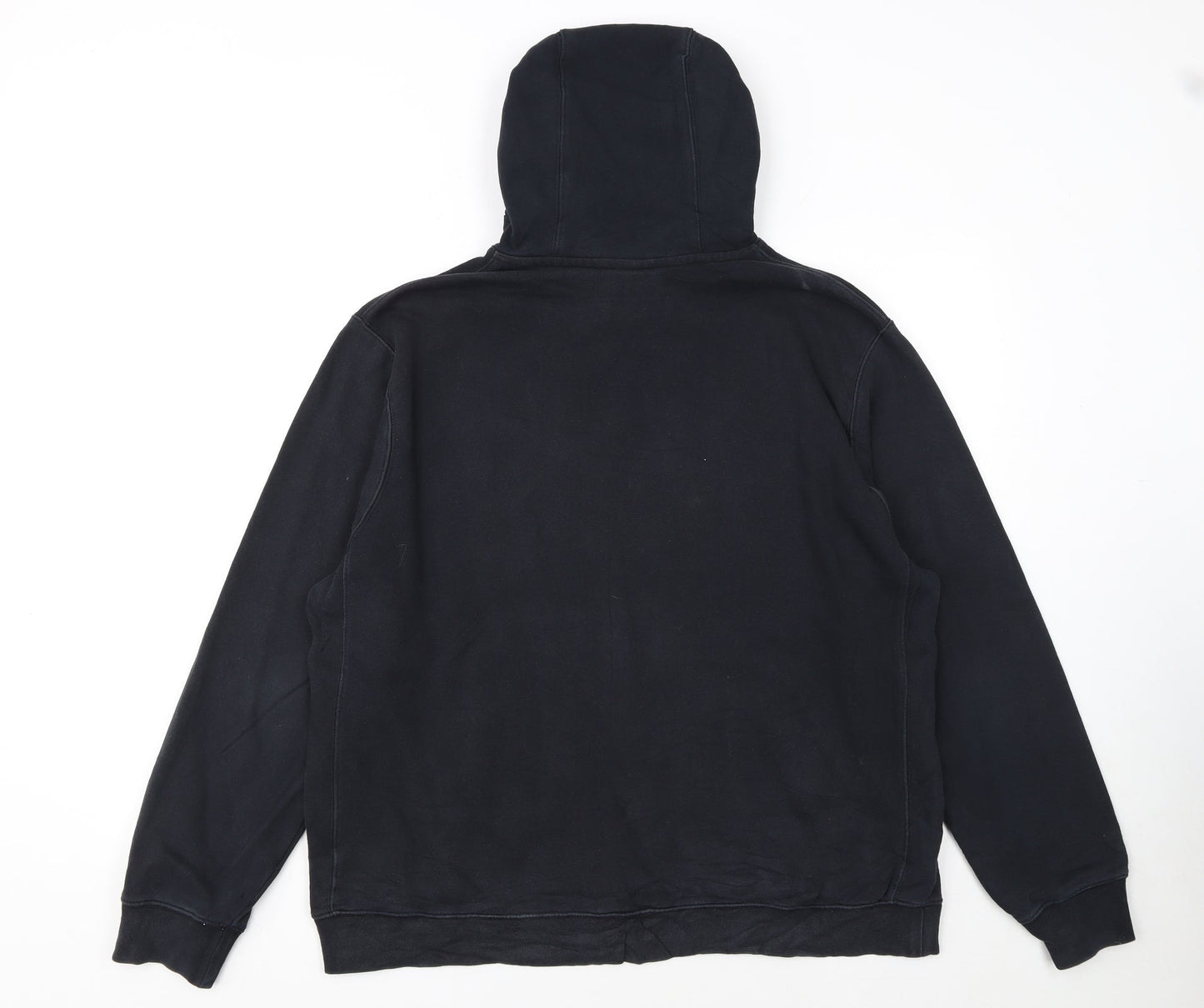 Nike Men's Black Pullover Hoodie L Sports Fleece Sweatshirt