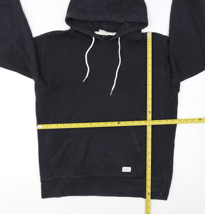 Quiksilver Women's Black Pullover Hoodie Medium Cotton Blend