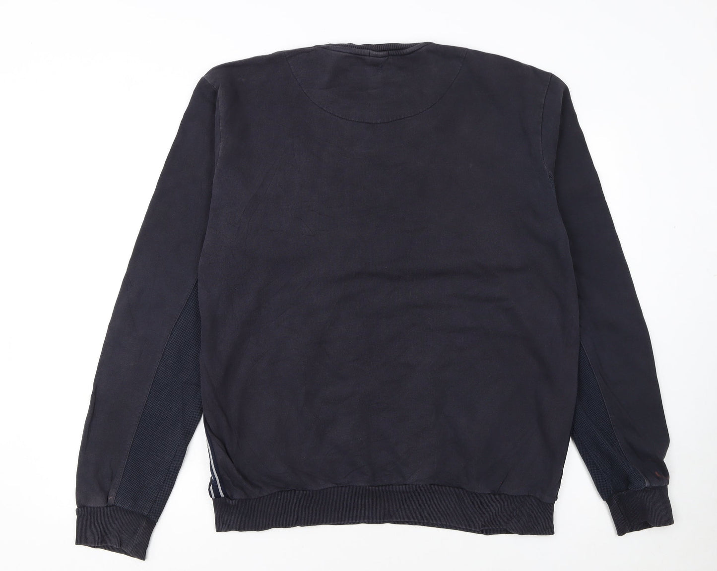 Hugo Boss Mens Black XL Crew Neck Pullover Sweatshirt Modern Fit