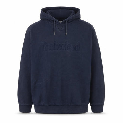 Timberland Men's Blue Pullover Hoodie 2XL Cotton Blend Outdoor Style