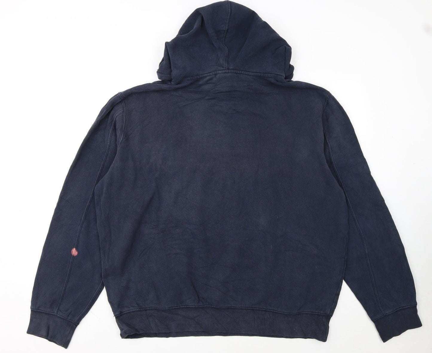 Timberland Men's Blue Pullover Hoodie 2XL Cotton Blend Outdoor Style