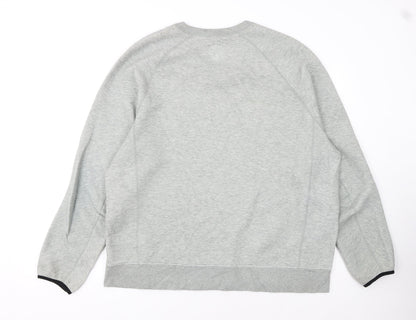 Nike Men's Grey 2XL Pullover Crew Neck Sweatshirt