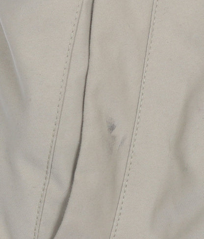 Dorothy Perkins Women’s Beige Fur Trim Belted Zip Coat Size 10