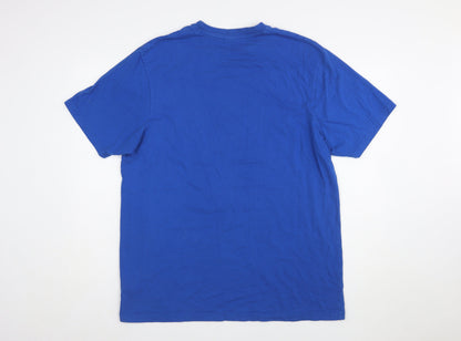 Jacamo Men's Blue LA City of Angels Cotton Graphic T-Shirt Size L