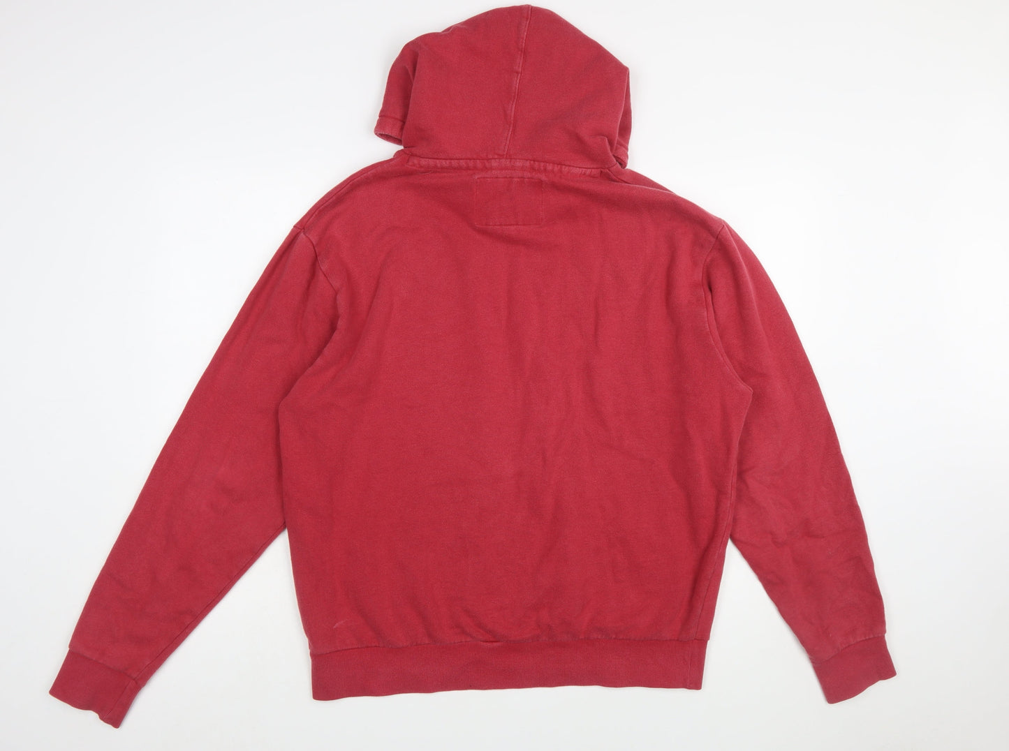Manchester United Men's Red Pullover Hoodie L Graphic Sportswear