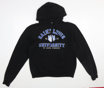 Champion Men's Black Saint Louis University Pullover Hoodie M