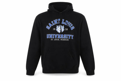 Champion Men's Black Saint Louis University Pullover Hoodie M