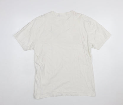 EASY 1973 Men’s White Graphic Ocean Drive T-Shirt Size M