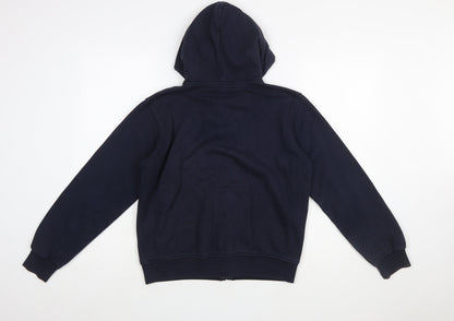 Duffer Sportswear Women's Navy Full Zip Hoodie Size 12