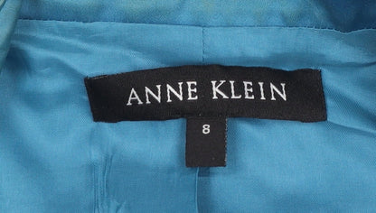 Anne Klein Women's Blue Size 12 Tailored Suit Jacket