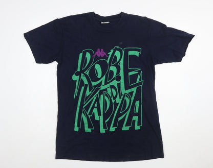 Robe di Kappa Men's Navy Graphic Print T-Shirt XL