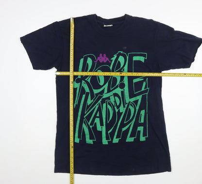Robe di Kappa Men's Navy Graphic Print T-Shirt XL