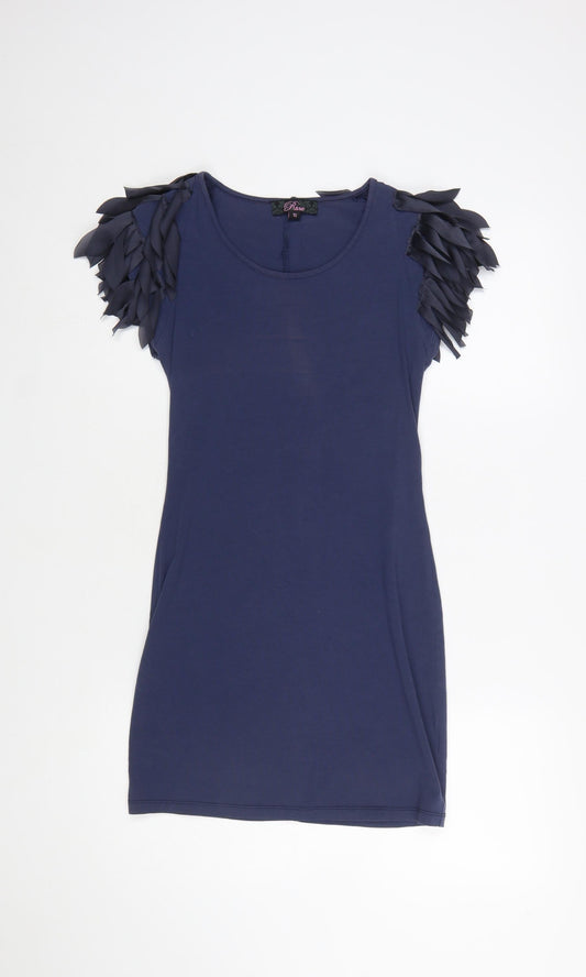 Rare Women’s Blue Short Bodycon Party Dress Size 10