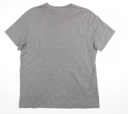Paul Smith Men's Grey Cotton Graphic T-Shirt XL