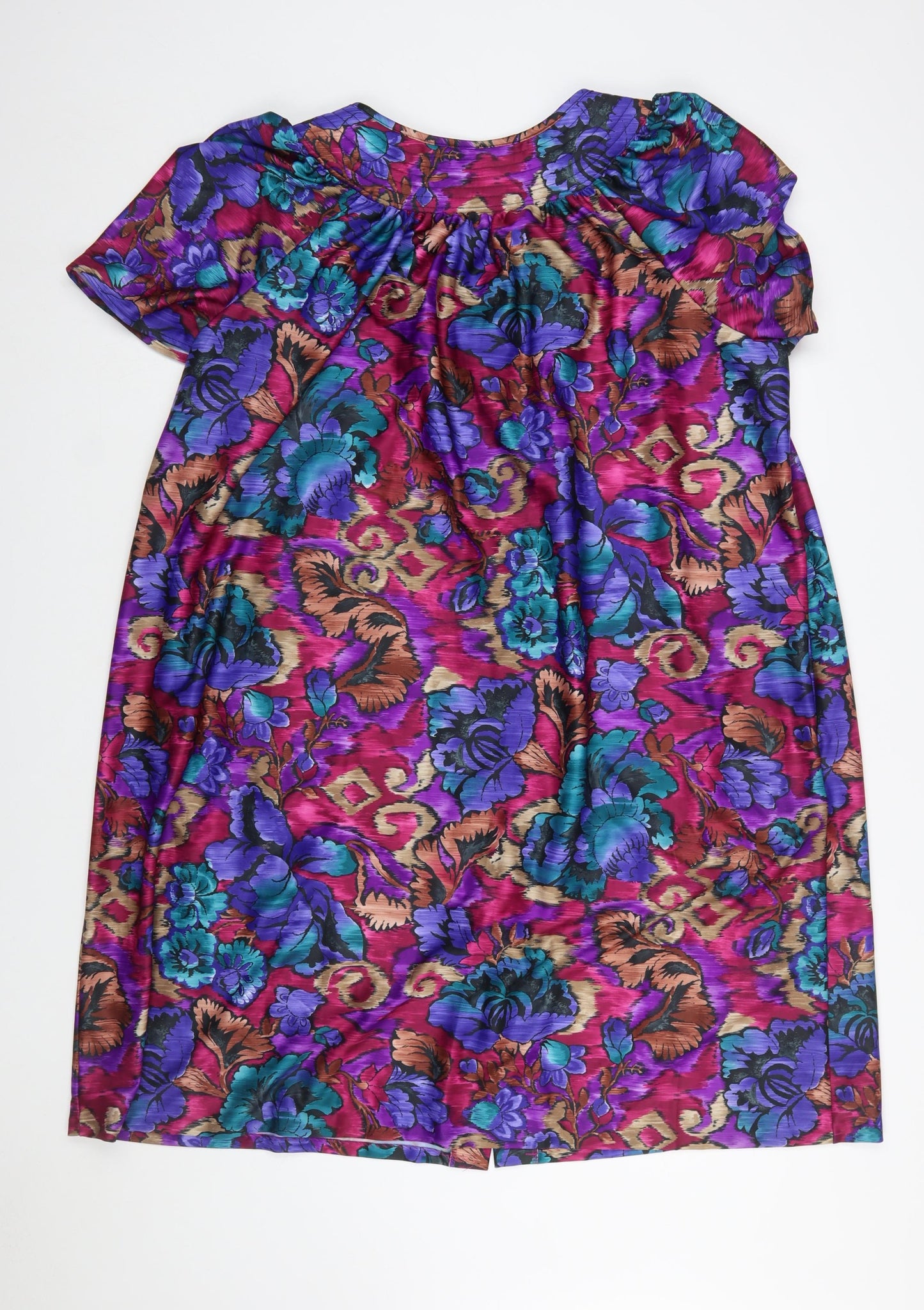 Collections Women’s Multicoloured Floral Shift Dress Size 18