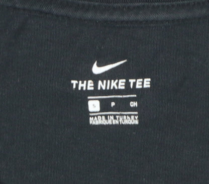 Nike Women’s Black Graphic Lips Print Cotton T-Shirt Size S