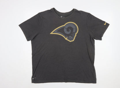 Nike Men's Black XL Dri-FIT Athletic Sports T-Shirt