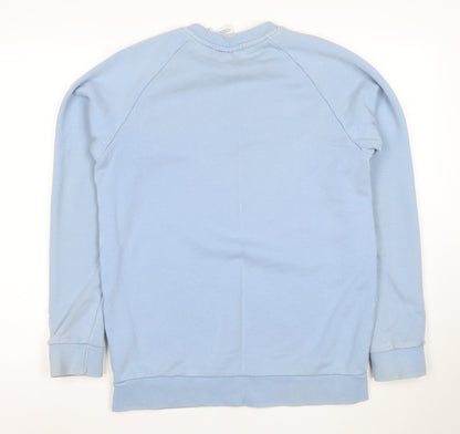 Adidas Men’s Blue XS Crew Neck Pullover Sweatshirt