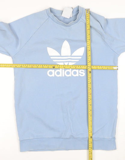 Adidas Men’s Blue XS Crew Neck Pullover Sweatshirt