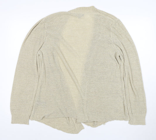 Marks and Spencer Per Una Women's Beige Size 18 Knit Cardigan