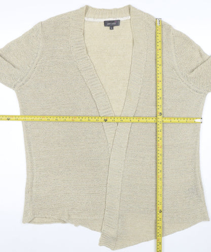 Marks and Spencer Per Una Women's Beige Size 18 Knit Cardigan