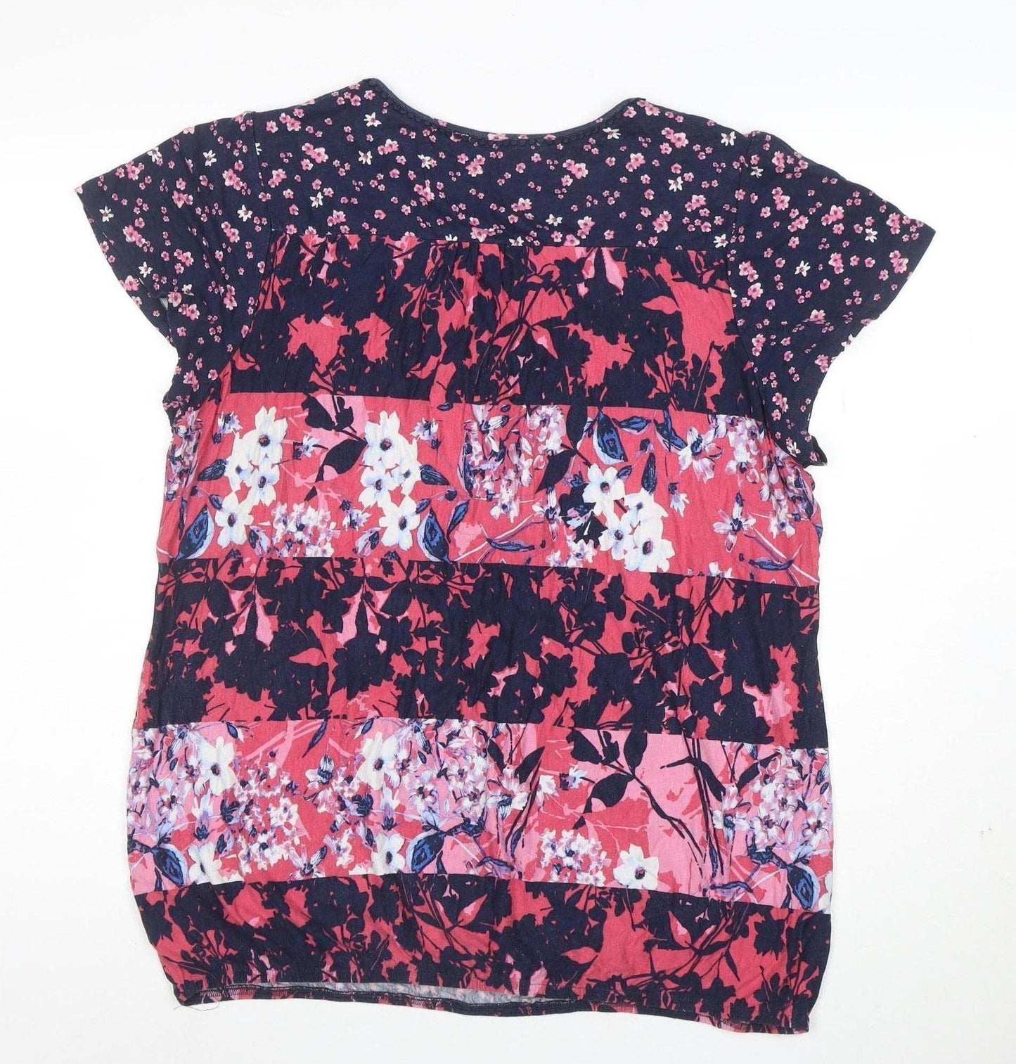 Marks and Spencer Per Una Women's Multicoloured Floral Tunic Blouse Size 18