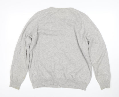 Marks and Spencer Women’s Grey 100% Cashmere Cardigan Size 18
