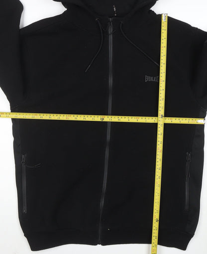 Everlast Men's Black Full Zip Hoodie XL Sports Fleece